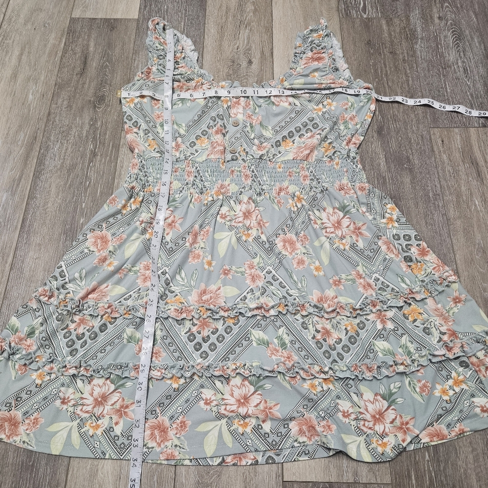 Time And Tru No Boundaries Bundle 2 Sun Dress Maxi Floral Mini Women's XXL - Picture 3 of 12
